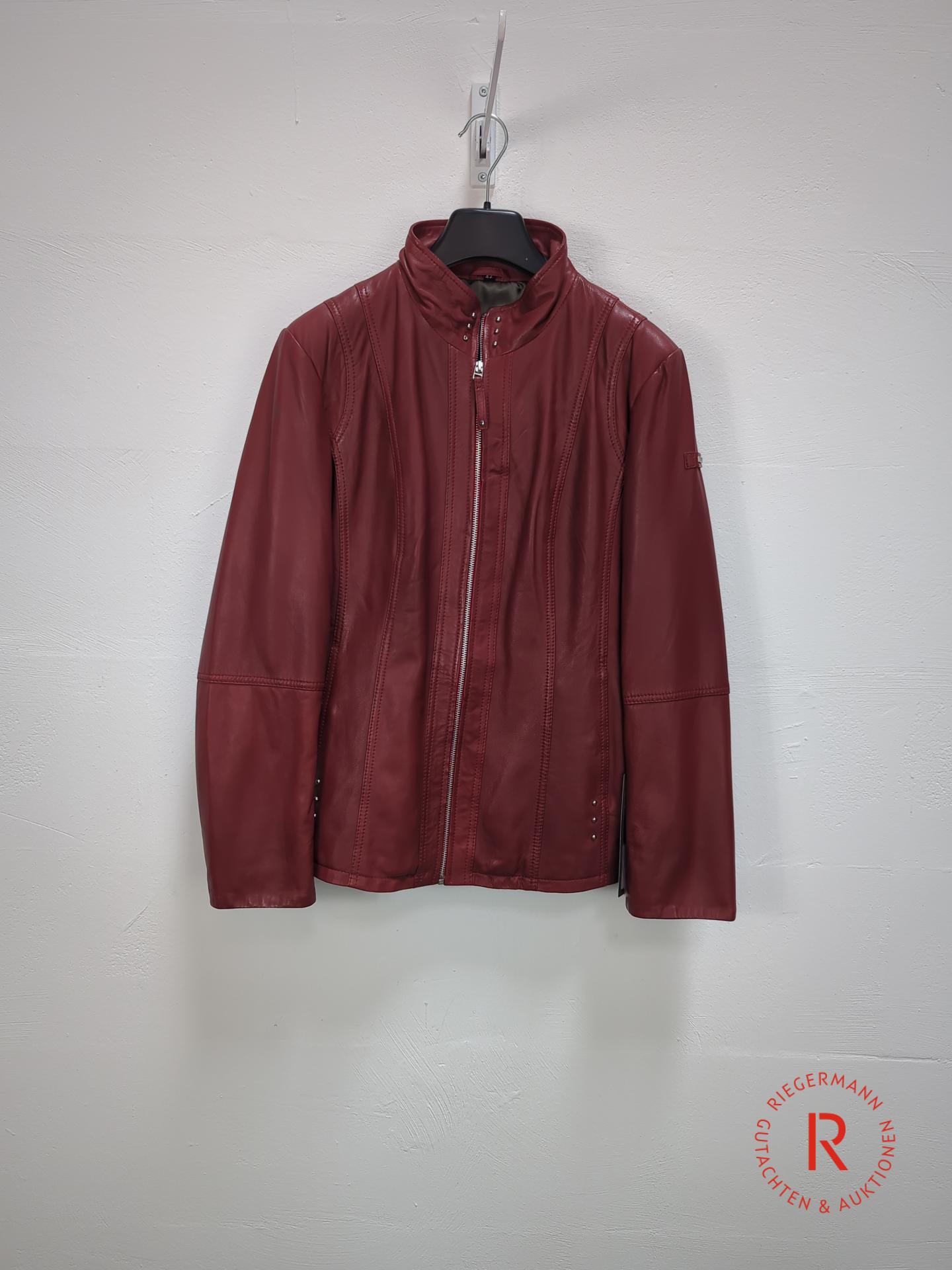 DAMEN LEDERJACKE GRÖSSE 42